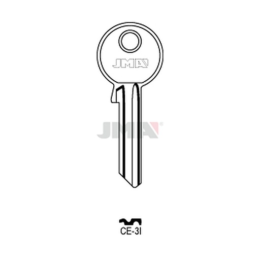 [CE-3I] Clé plate acier CE-3I