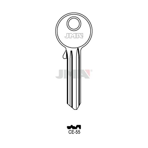 [CE-55] Clé plate ps laiton CE-55