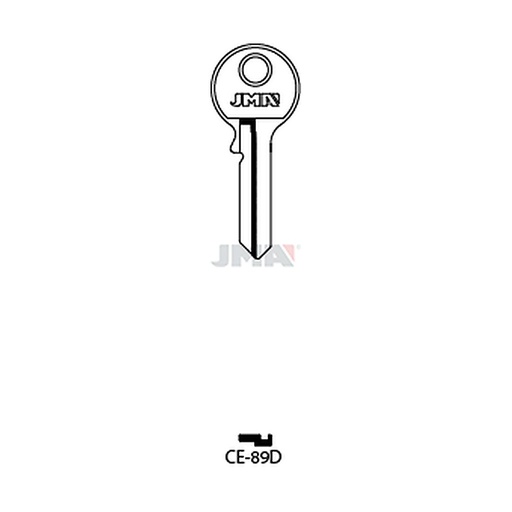 [CE-89D] Clé plate acier CE-89D