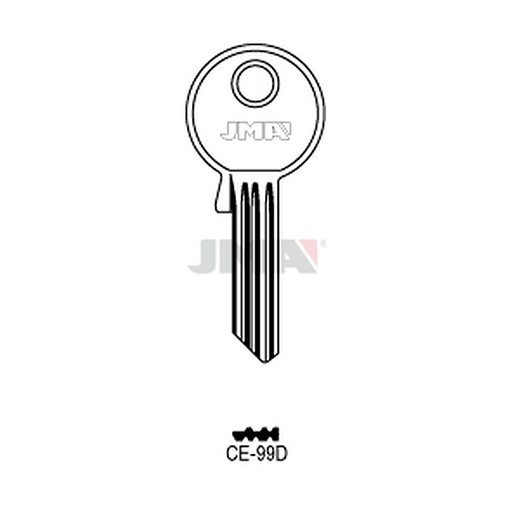 [CE-99D] Clé plate ps acier CE-99D