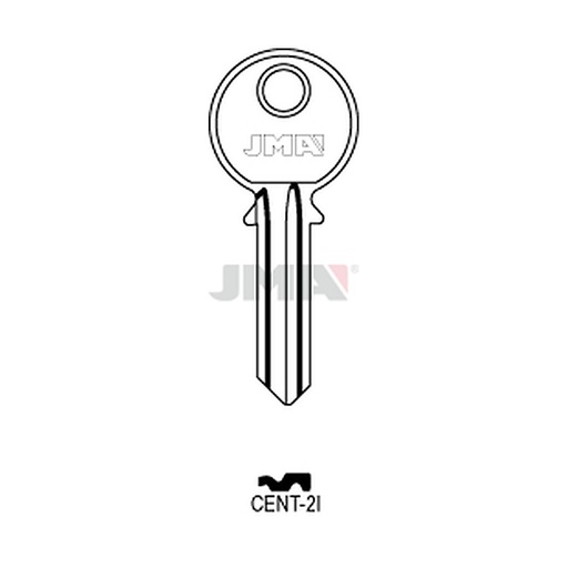 [CENT-2I] Clé plate acier CENT-2I