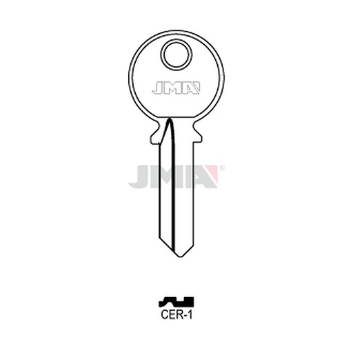 [CER-1] Clé plate acier CER-1