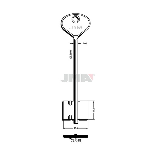[CER-1G] Clé dp tf l 101 a 145 mm CER-1G
