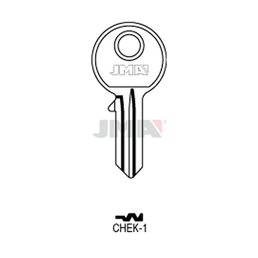 [CHEK-1] Clé plate acier CHEK-1