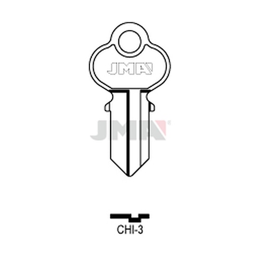 [CHI-3] Clé plate acier CHI-3