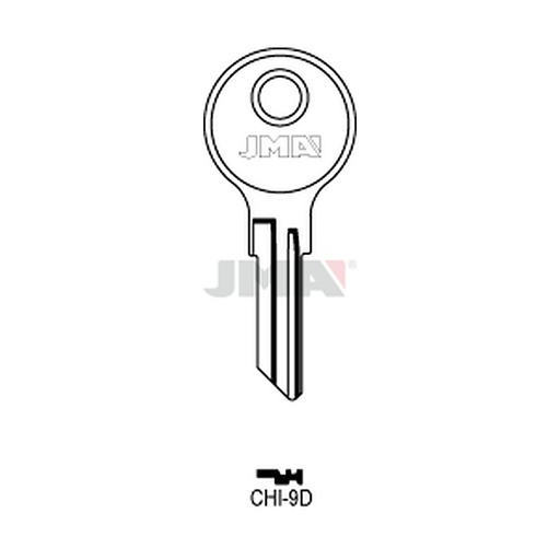 [CHI-9D] Clé plate acier CHI-9D