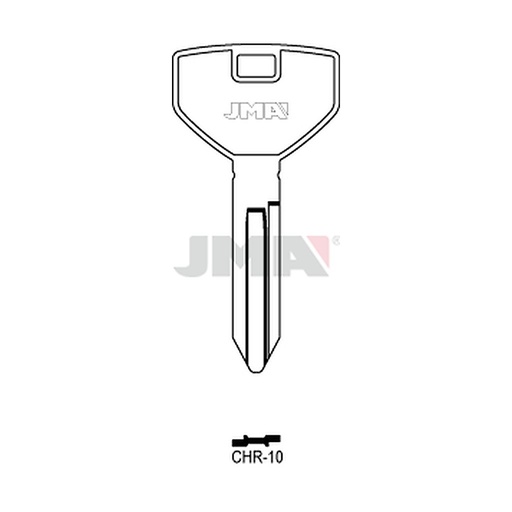 [CHR-10] Clé plate acier CHR-10