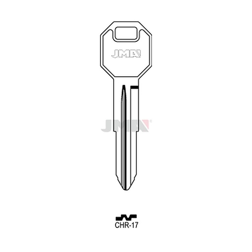 [CHR-17] Clé plate acier CHR-17