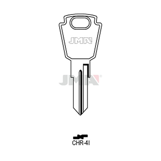 [CHR-4I] Clé plate acier CHR-4I