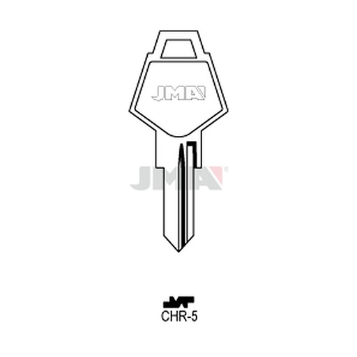 [CHR-5] Clé plate acier CHR-5