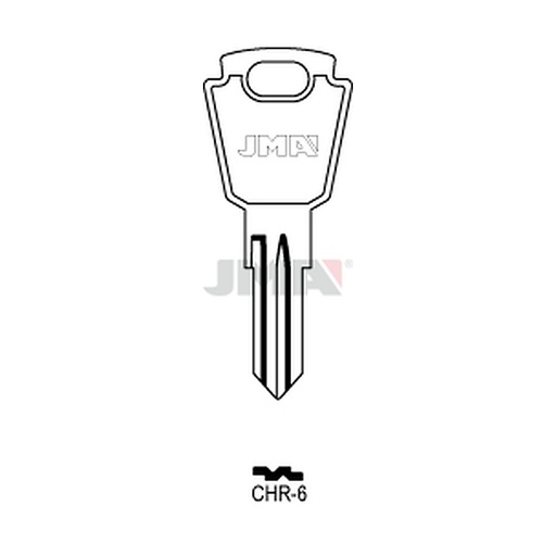 [CHR-6] Clé plate acier CHR-6