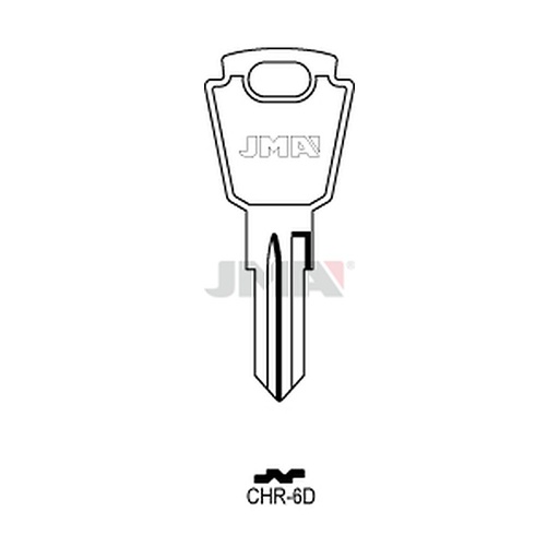 [CHR-6D] Clé plate acier CHR-6D