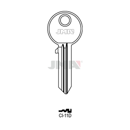 [CI-11D] Clé plate acier CI-11D