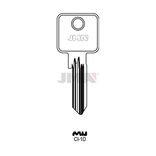 [CI-1D] Clé plate acier CI-1D