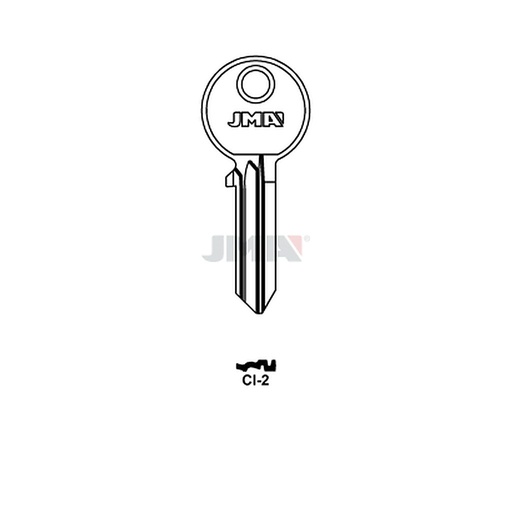 [CI-2] Clé plate acier CI-2