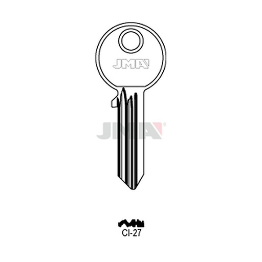 [CI-27] Clé plate acier CI-27