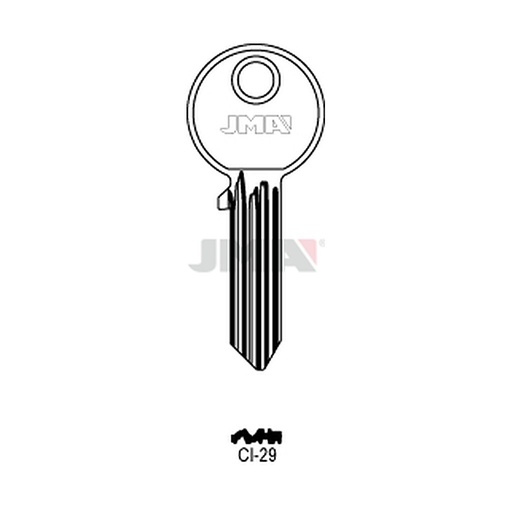 [CI-29] Clé plate acier CI-29