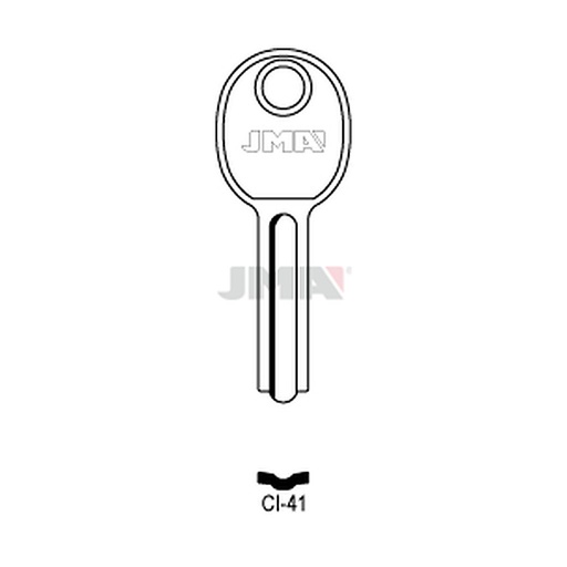 [CI-41] Clé plate acier CI-41
