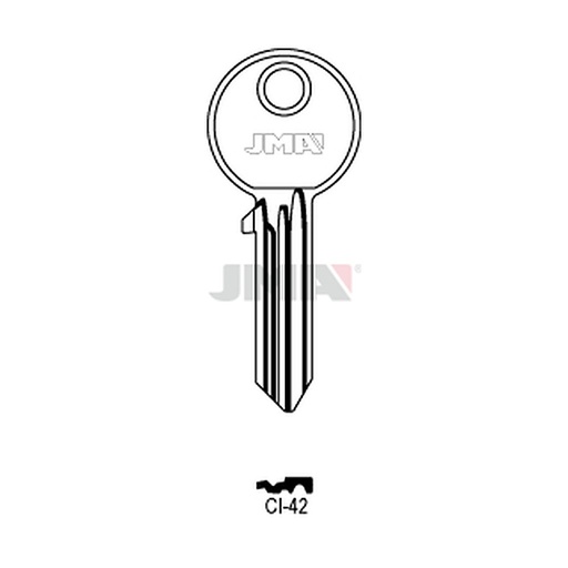 [CI-42] Clé plate acier CI-42