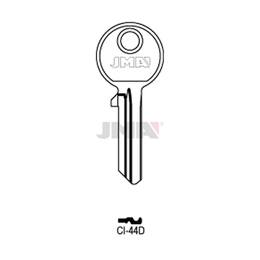 [CI-44D] Clé plate acier CI-44D