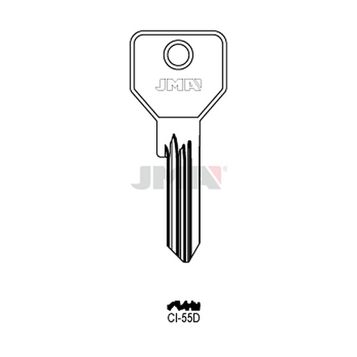 [CI-55D] Clé plate acier CI-55D