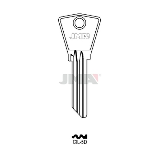 [CIL-5D] Clé plate ps acier CIL-5D