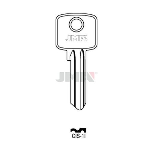 [CIS-1I] Clé plate acier CIS-1I