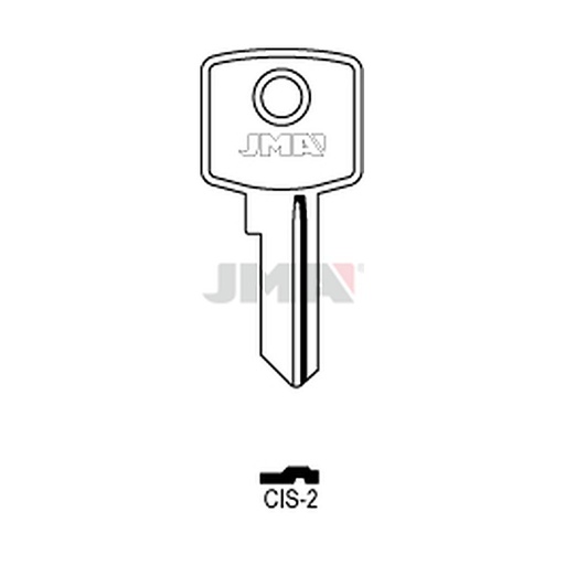 [CIS-2] Clé plate acier CIS-2
