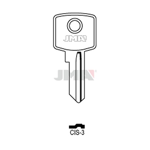 [CIS-3] Clé plate acier CIS-3