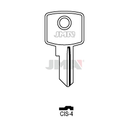 [CIS-4] Clé plate laiton CIS-4
