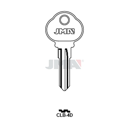 [CLB-4D] Clé plate laiton CLB-4D