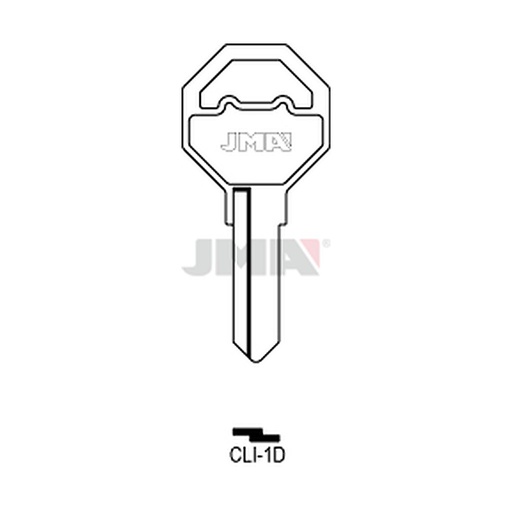 [CLI-1D] Clé plate acier CLI-1D