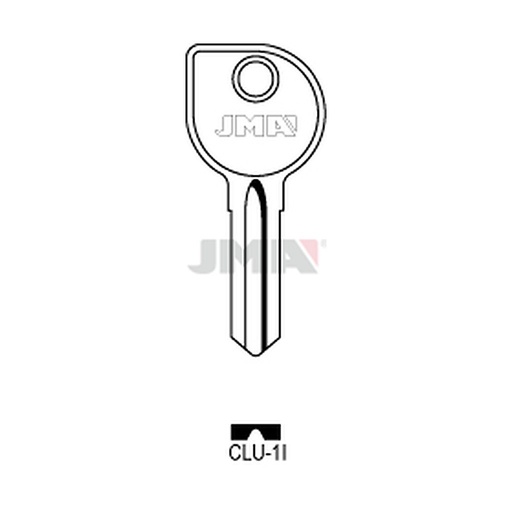 [CLU-1I] Clé plate acier CLU-1I