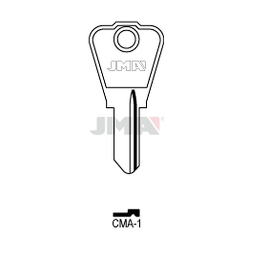 [CMA-1] Clé plate laiton CMA-1