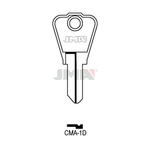 [CMA-1D] Clé plate laiton CMA-1D