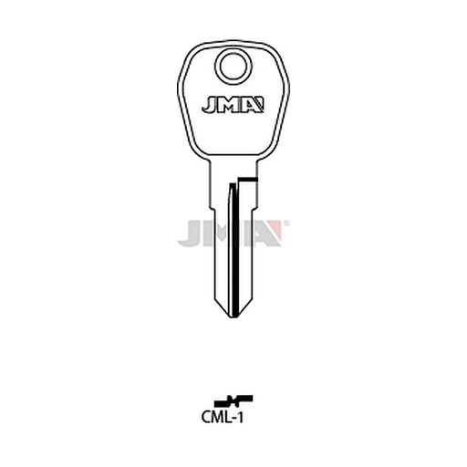 [CML-1] Clé plate ps laiton CML-1