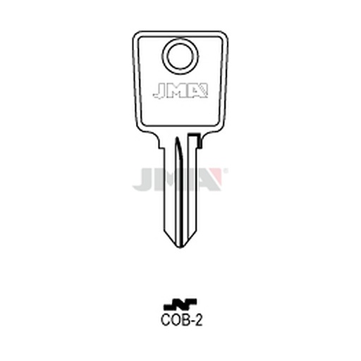 [COB-2] Clé plate acier COB-2