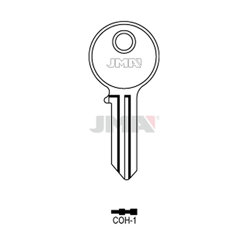 [COH-1] Clé plate acier COH-1