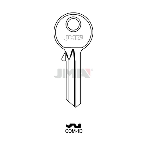 [COM-1D] Clé plate acier COM-1D