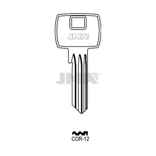 [COR-12] Clé plate acier COR-12