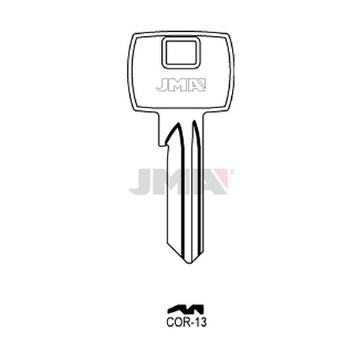 [COR-13] Clé plate acier COR-13