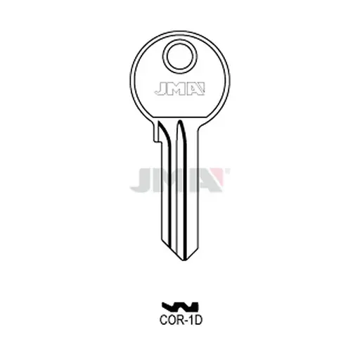 [COR-1D] Clé plate acier courante COR-1D
