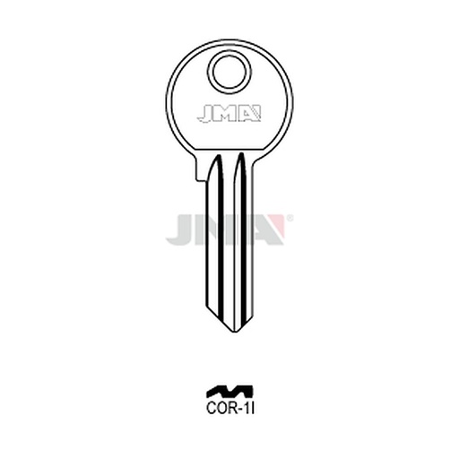 [COR-1I] Clé plate acier COR-1I