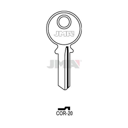 [COR-20] Clé plate acier COR-20