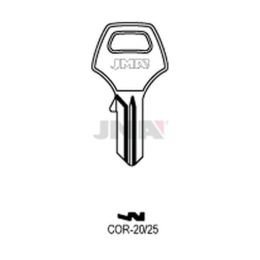 [COR-2025] Clé plate acier COR-2025
