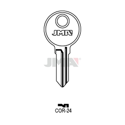 [COR-24] Clé plate ps acier COR-24