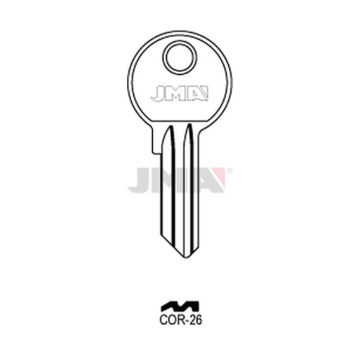 [COR-26] Clé plate acier COR-26