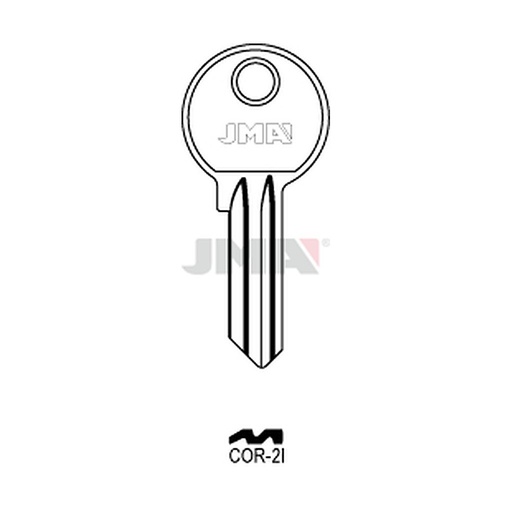 [COR-2I] Clé plate acier COR-2I