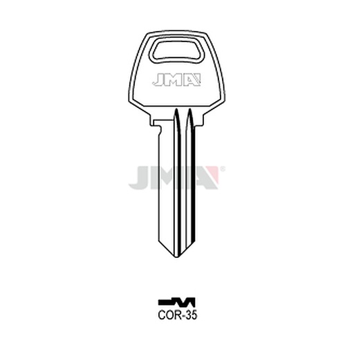 [COR-35] Clé plate acier COR-35