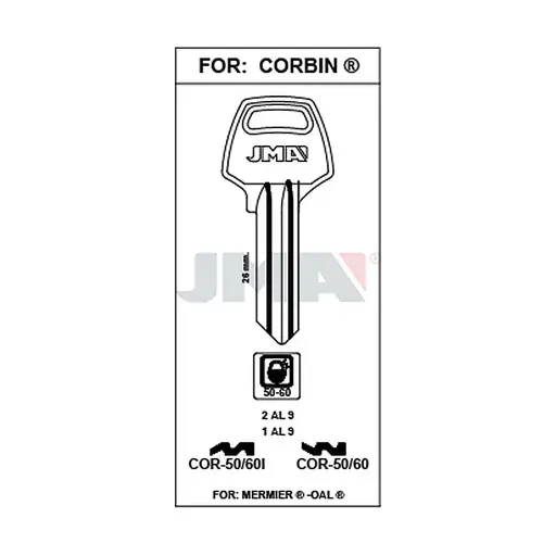 [COR-5060] Clé plate acier COR-5060